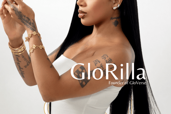 GloRilla on the Bacon Magazine digital cover as founder of GloVerse