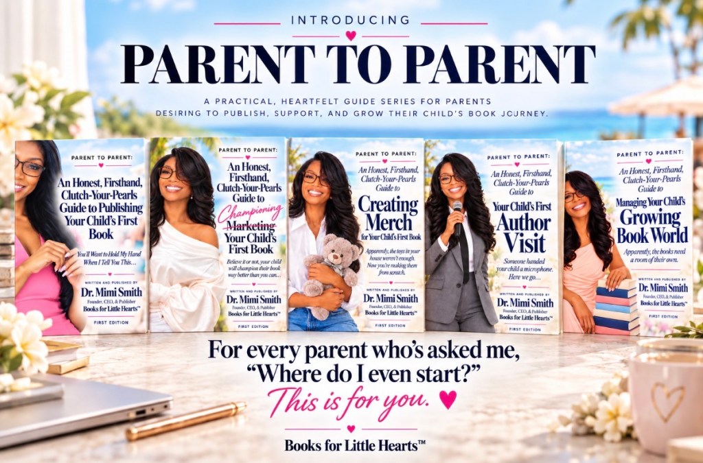 Parent to Parent, a five-book guide series for families by Dr. Mimi Smith of Books for Little Hearts