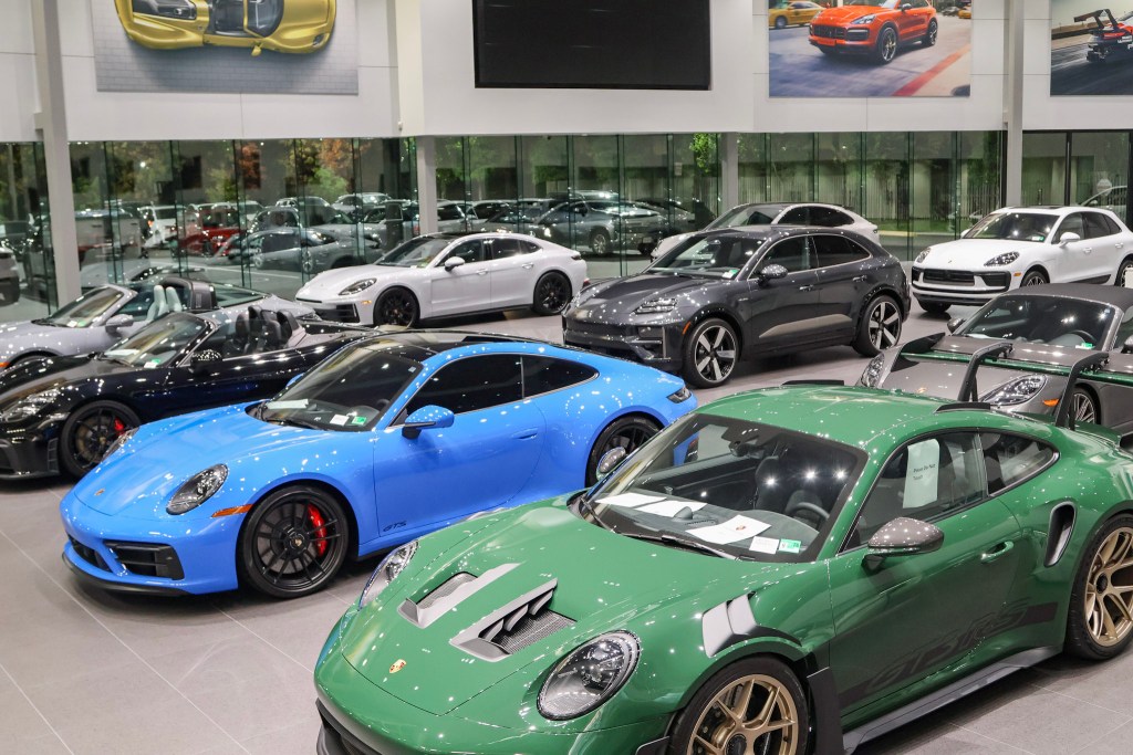 The Porsche Chantilly showroom where The Legacy League hosted The Women's Legal Playbook